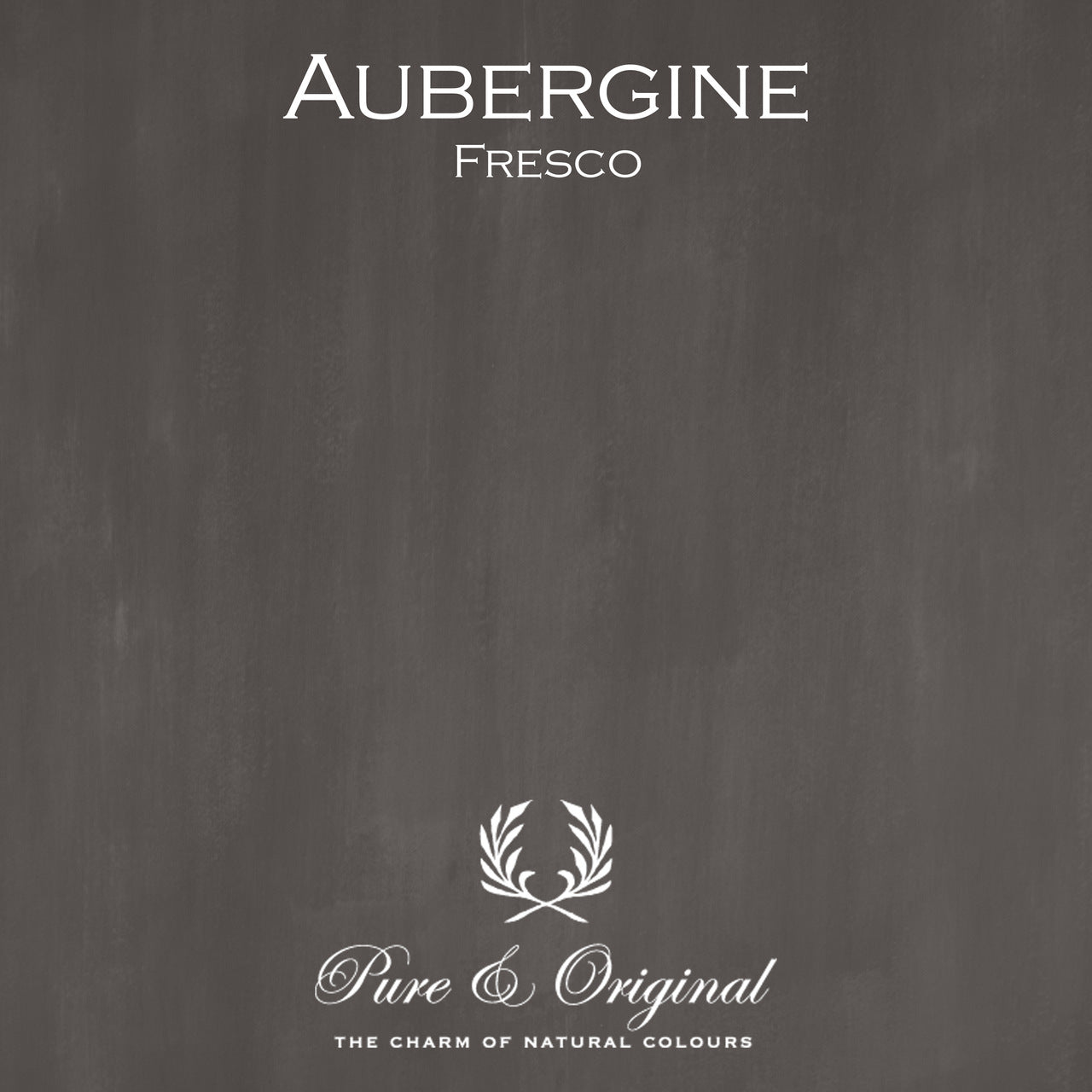 Aubergine Fresco Kalkfarbe Pure & Original - Cachethomecollection.de