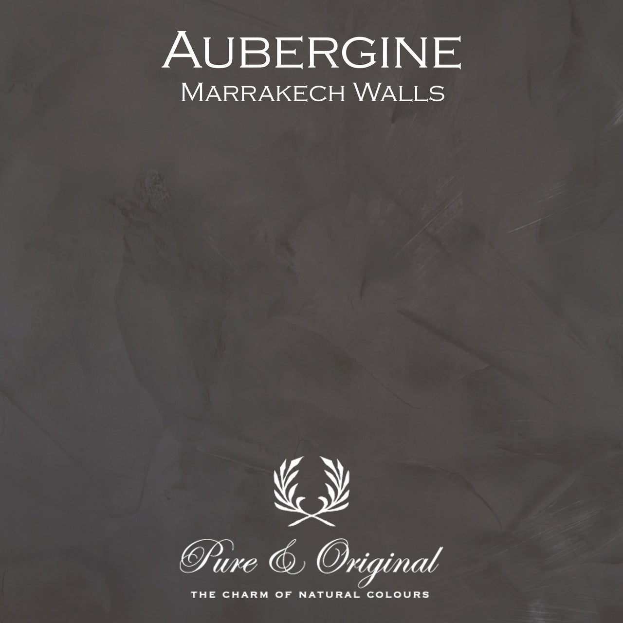 Aubergine Marrakech Walls Pure & Original - Cachethomecollection.de
