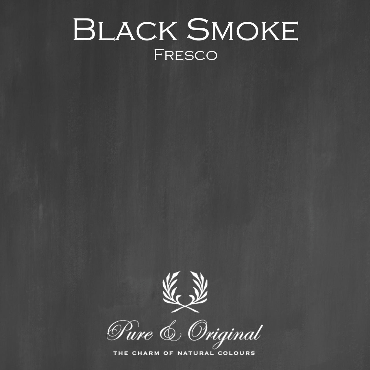 Black Smoke Fresco Kalkfarbe Pure & Original - Cachethomecollection.de
