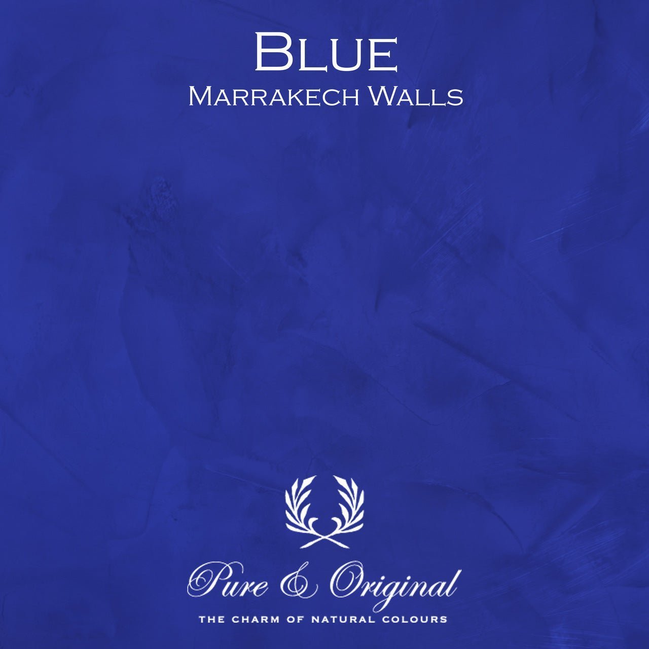 Blue Marrakech Walls Pure & Original - Cachethomecollection.de