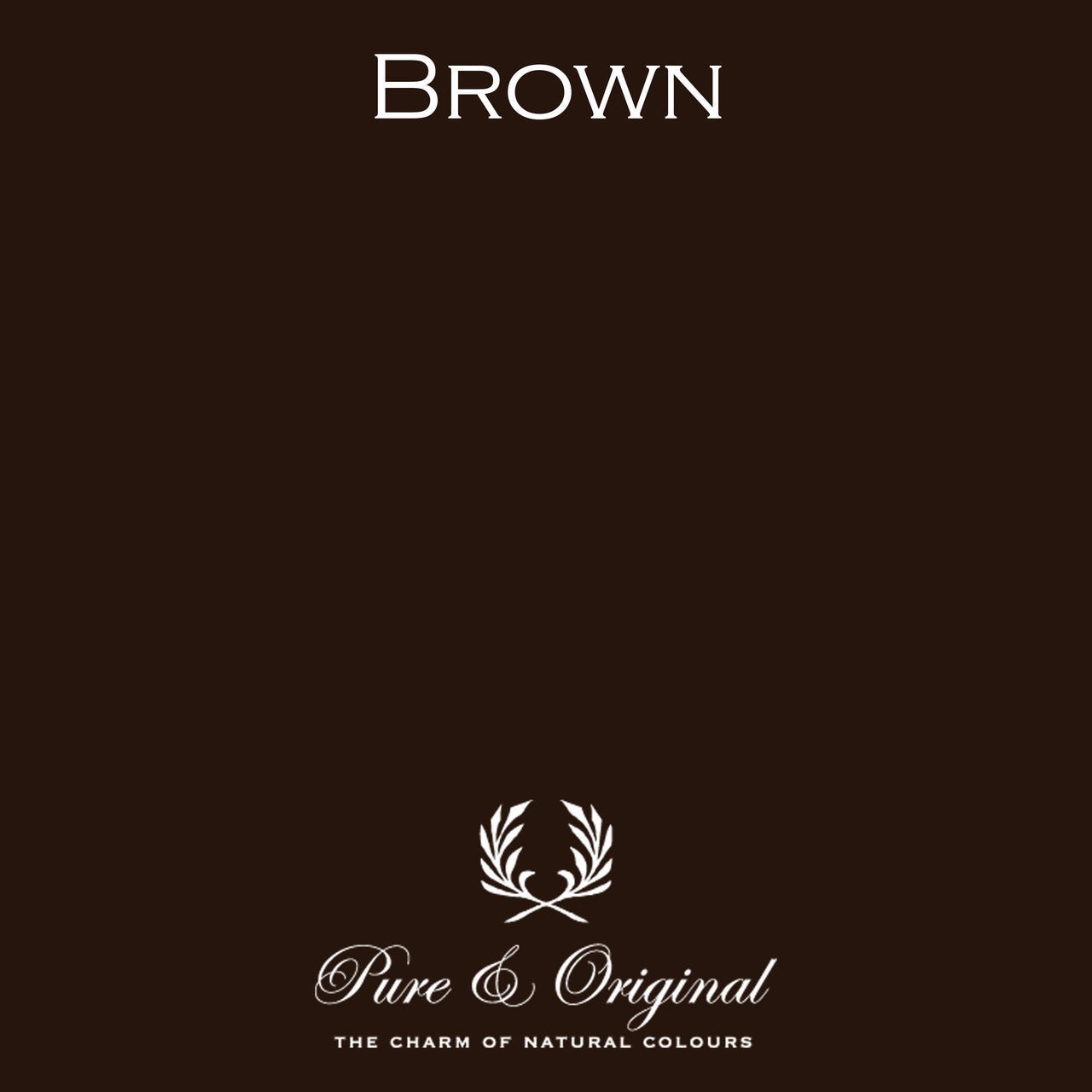 Brown Eggshell Lak Pure & Original - Cachethomecollection.de