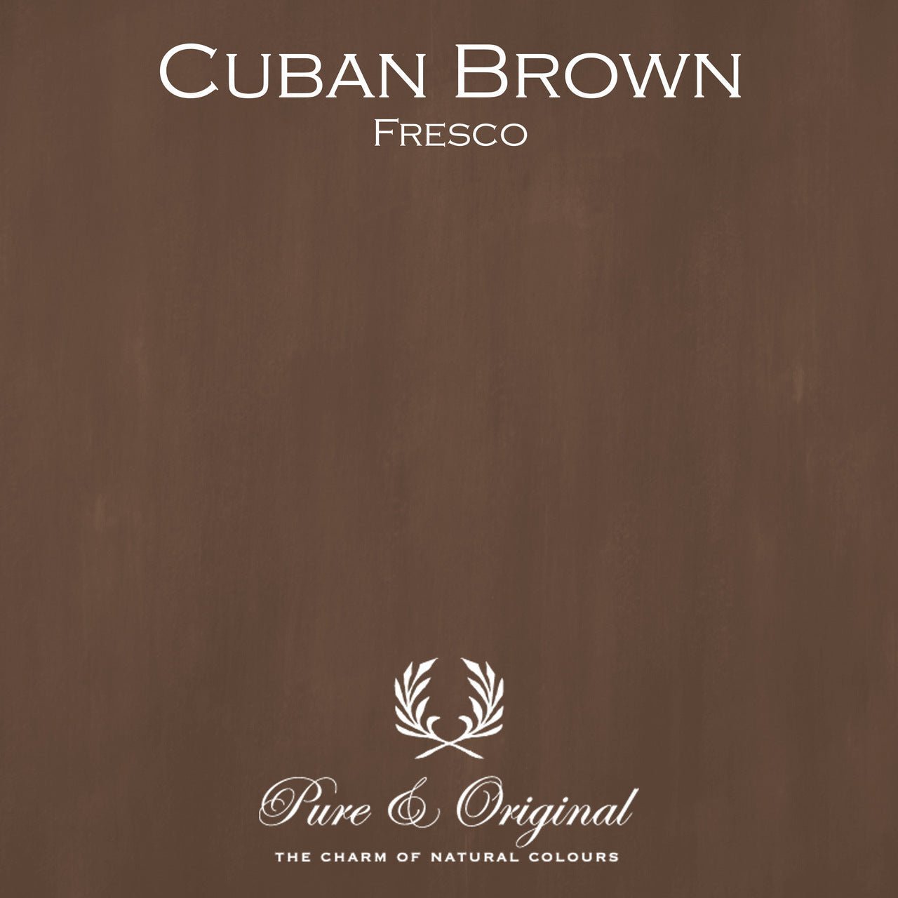 Cuban Brown Fresco Kalkfarbe Pure & Original - Cachethomecollection.de