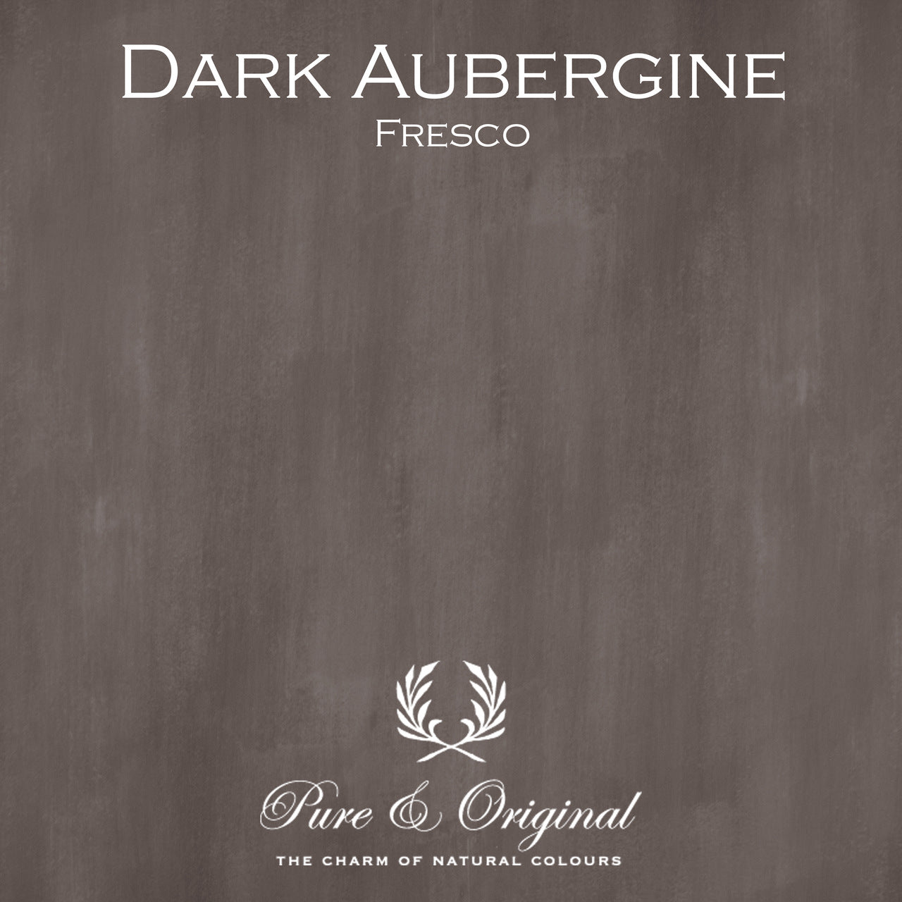 Dark Aubergine Fresco Kalkfarbe Pure & Original - Cachethomecollection.de