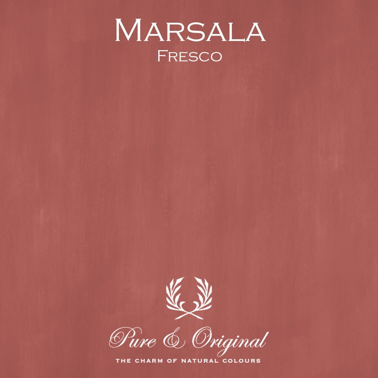 Marsala Fresco Kalkfarbe Pure & Original - Cachethomecollection.de