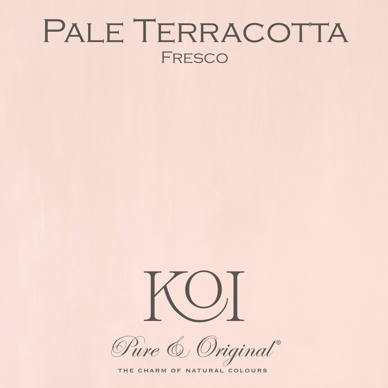 Pale Terracotta Fresco Kalkfarbe Pure & Original - Cachethomecollection.de