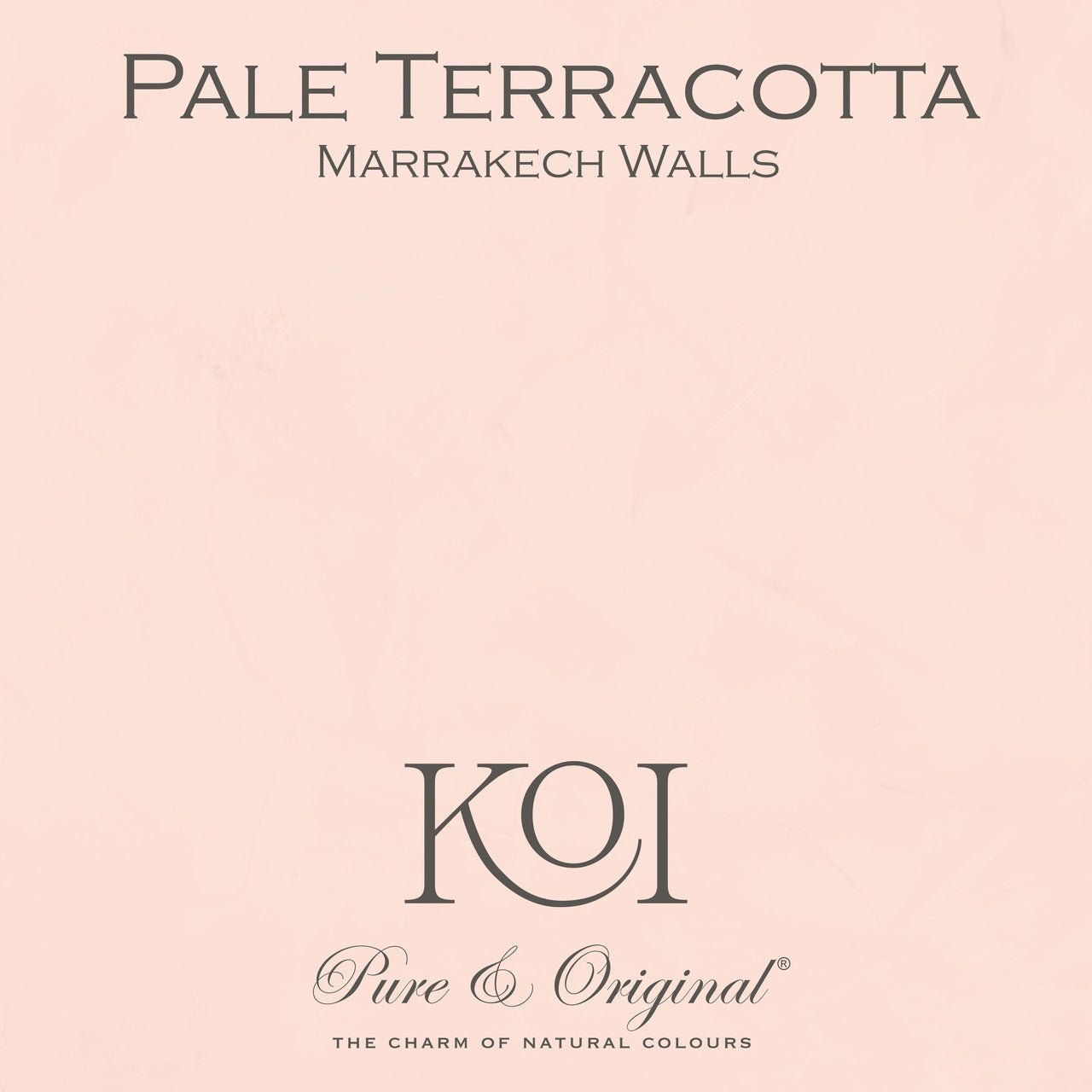 Pale Terracotta Marrakech Walls Pure & Original - Cachethomecollection.de