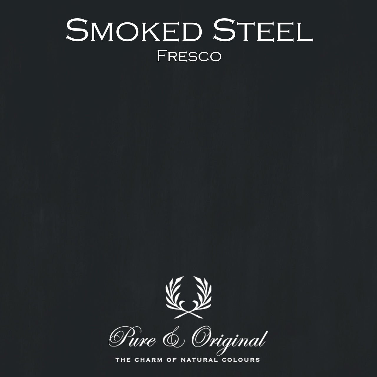 Smoked steel Fresco Kalkfarbe Pure & Original - Cachethomecollection.de