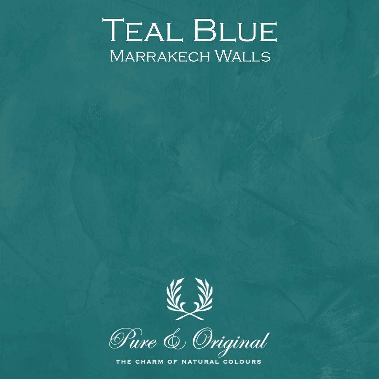 Teal Blue Marrakech Walls Pure & Original - Cachethomecollection.de