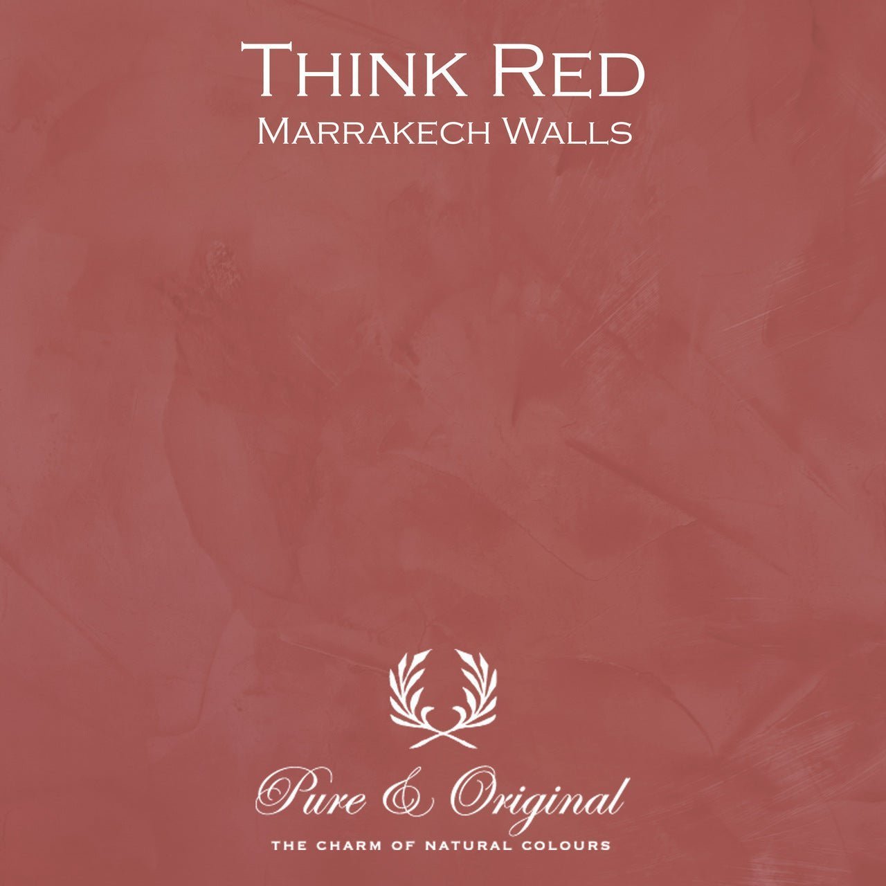 Think Red Marrakech Walls Pure & Original - Cachethomecollection.de