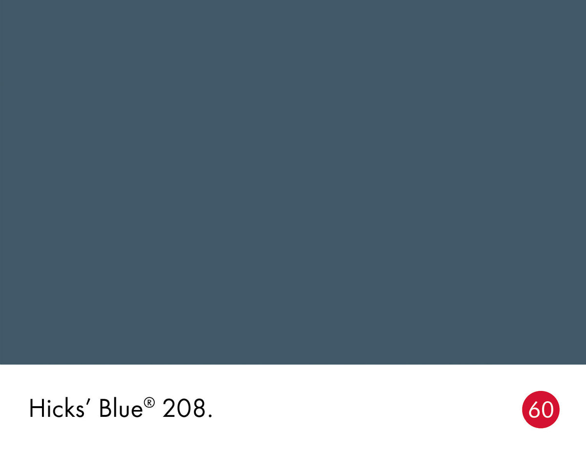 208 | Hicks' Blue Intelligent Masonry Paint Little Greene