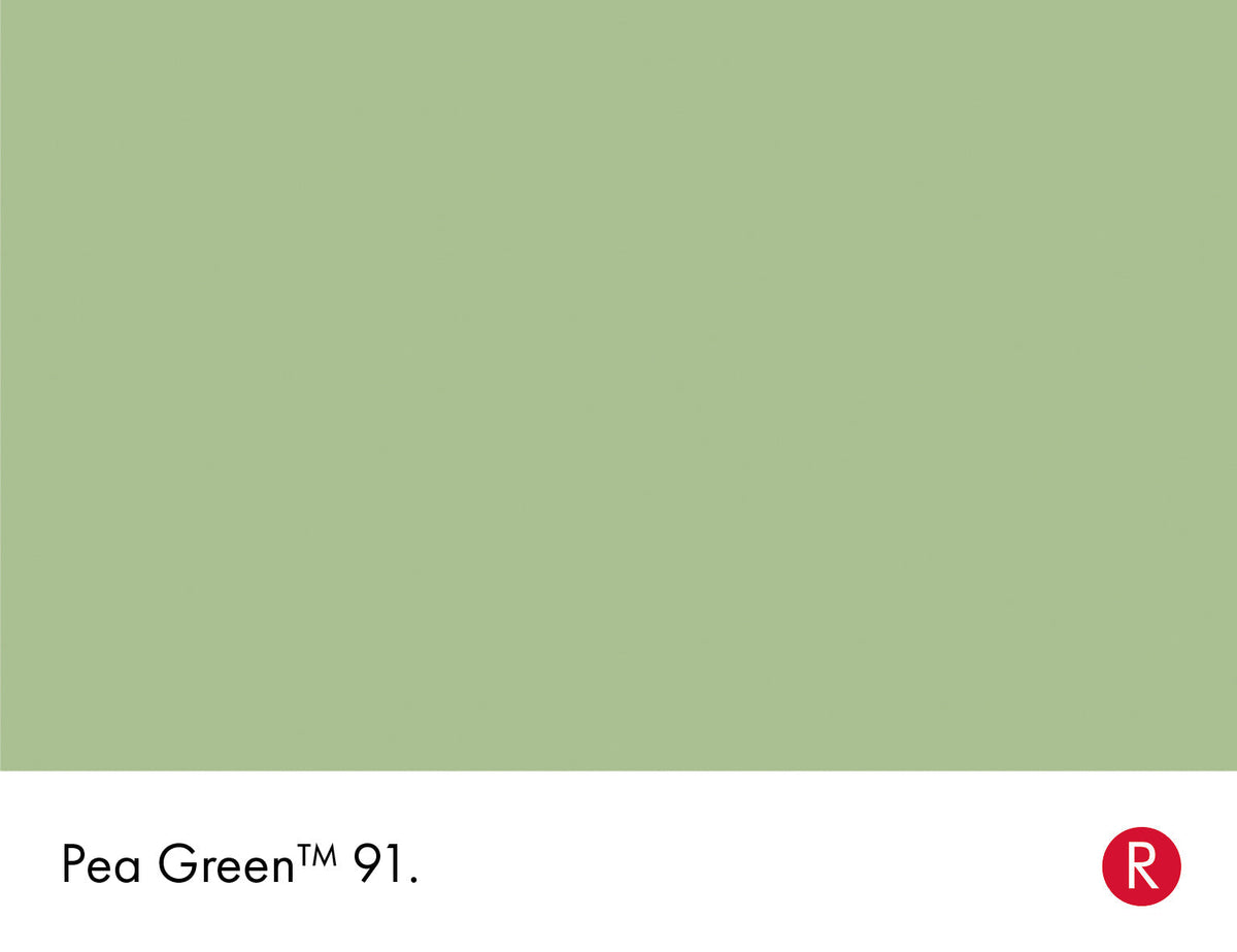 91 | Pea Green Intelligent Exterior Eggshell Little Greene