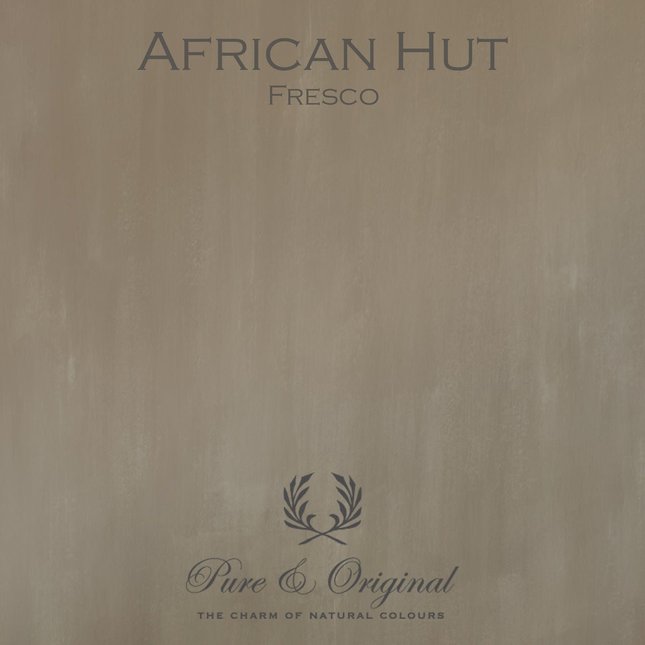 African Hut Fresco Kalkfarbe Pure & Original - Cachethomecollection.de