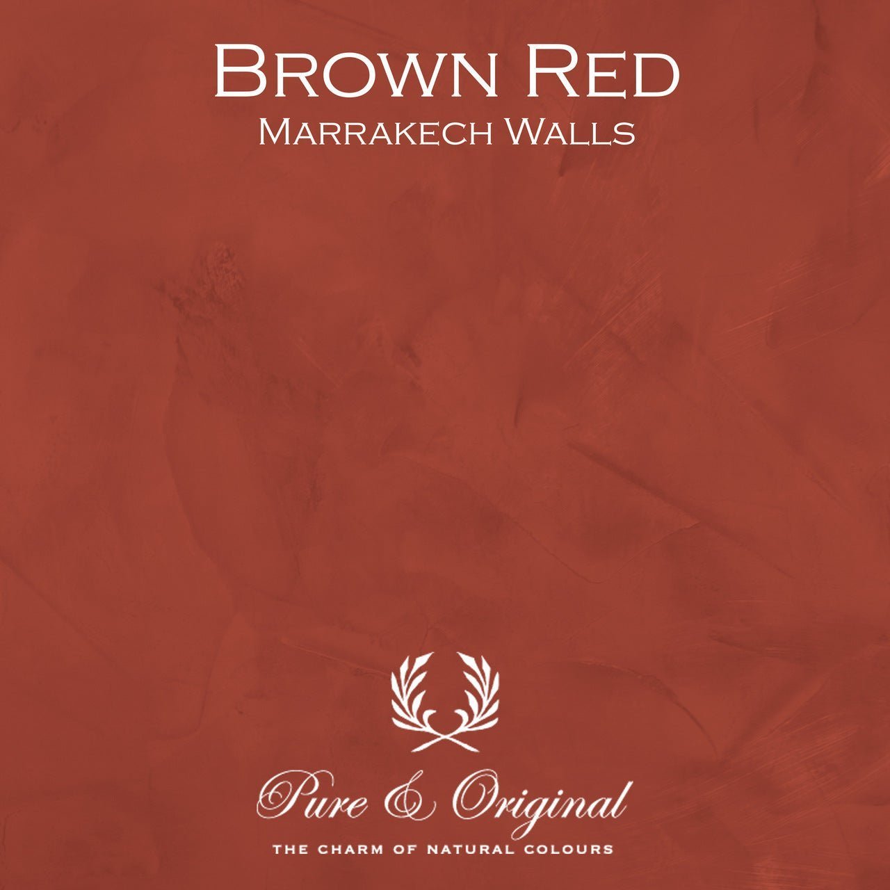 Brown Red Marrakech Walls Pure & Original - Cachethomecollection.de