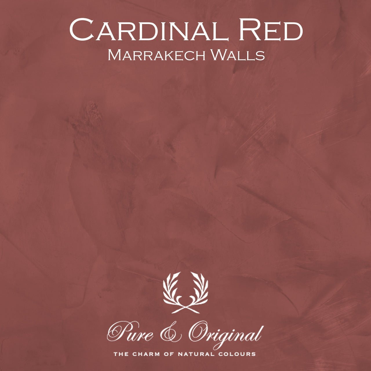 Cardinal Red Marrakech Walls Pure & Original - Cachethomecollection.de