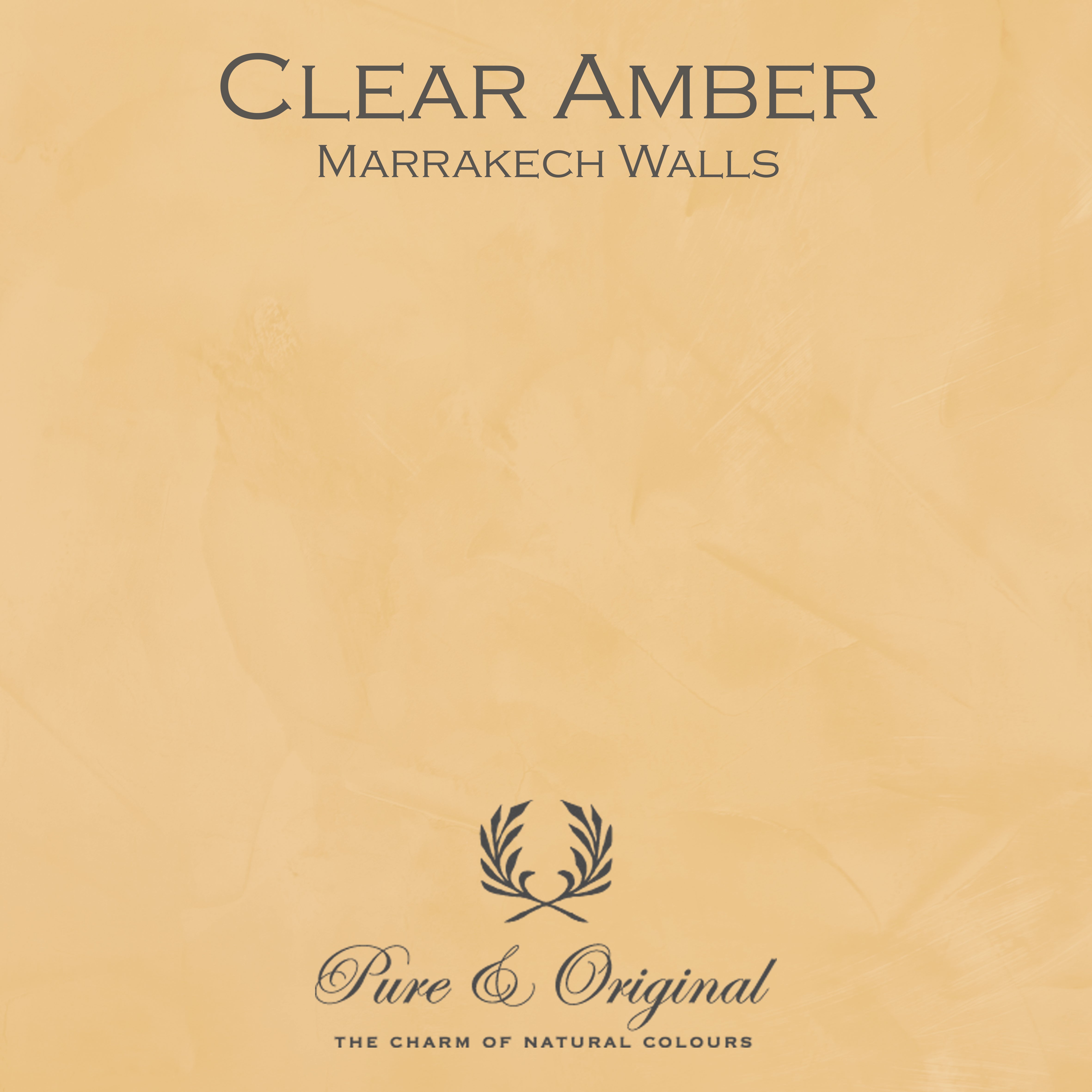 Clear Amber Marrakech Walls Pure & Original - Cachethomecollection.de