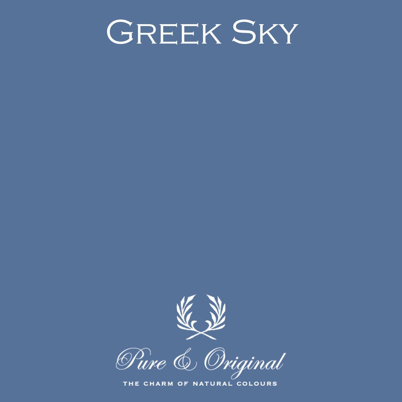 Greek Sky Fassadenfarbe Calx Kalei Pure & Original - Cachethomecollection.de