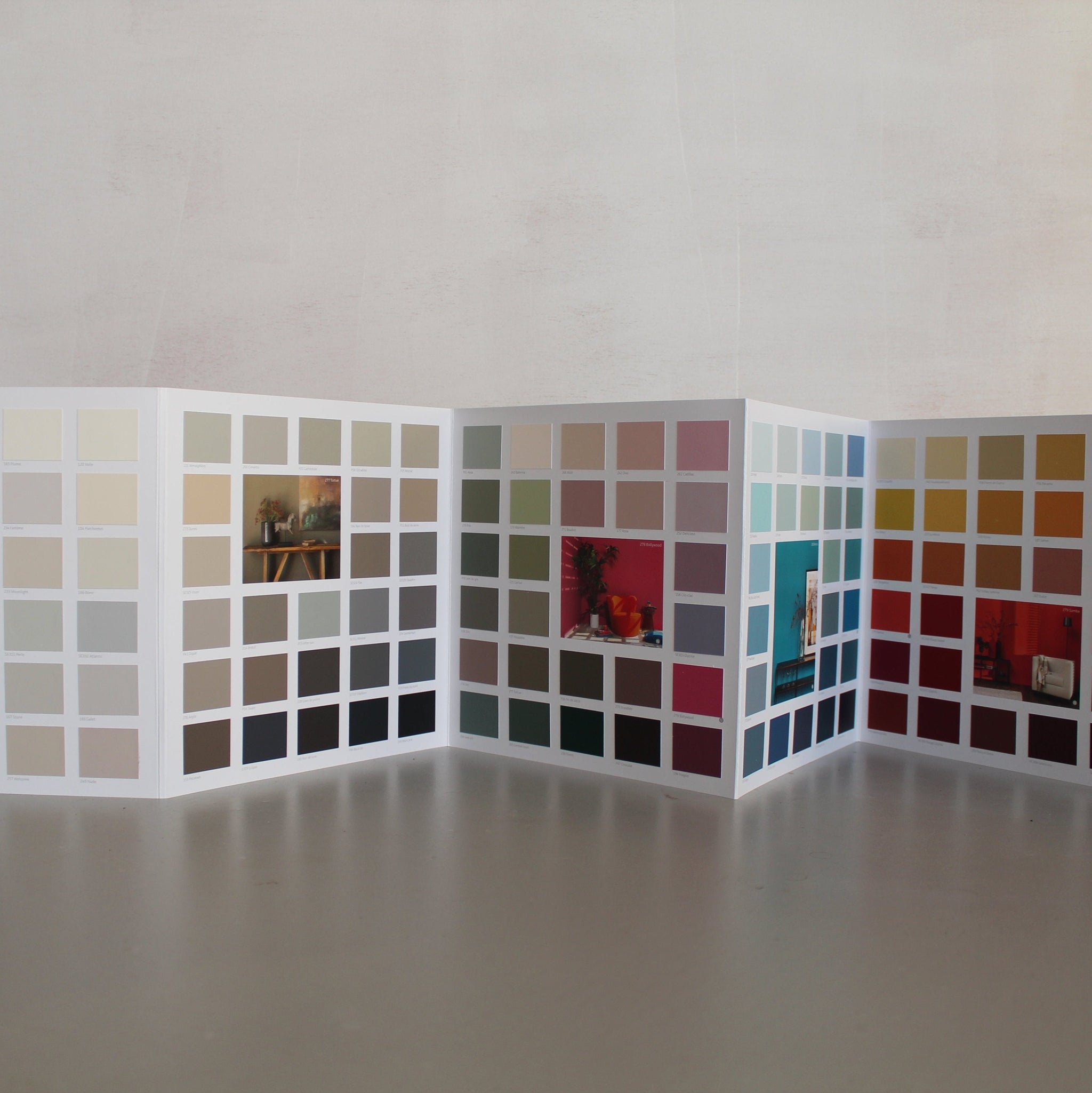 Farbpalette Flamant - Cachethomecollection.de