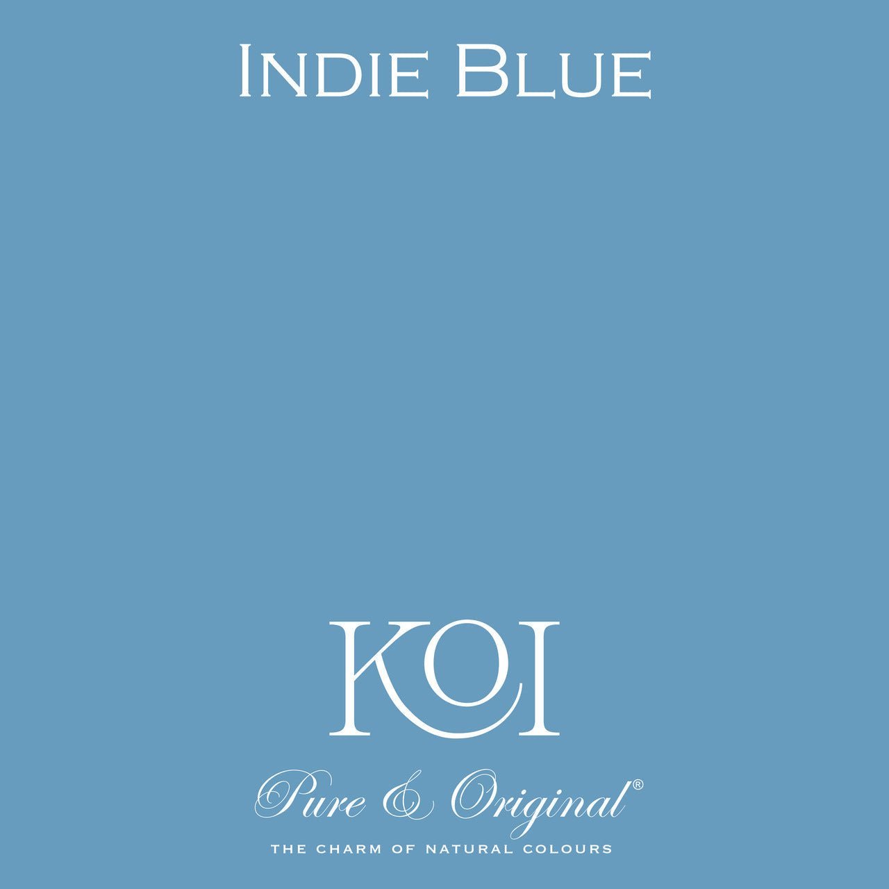 Indie Blue Fassadenfarbe Quartz Kalei Pure & Original - Cachethomecollection.de