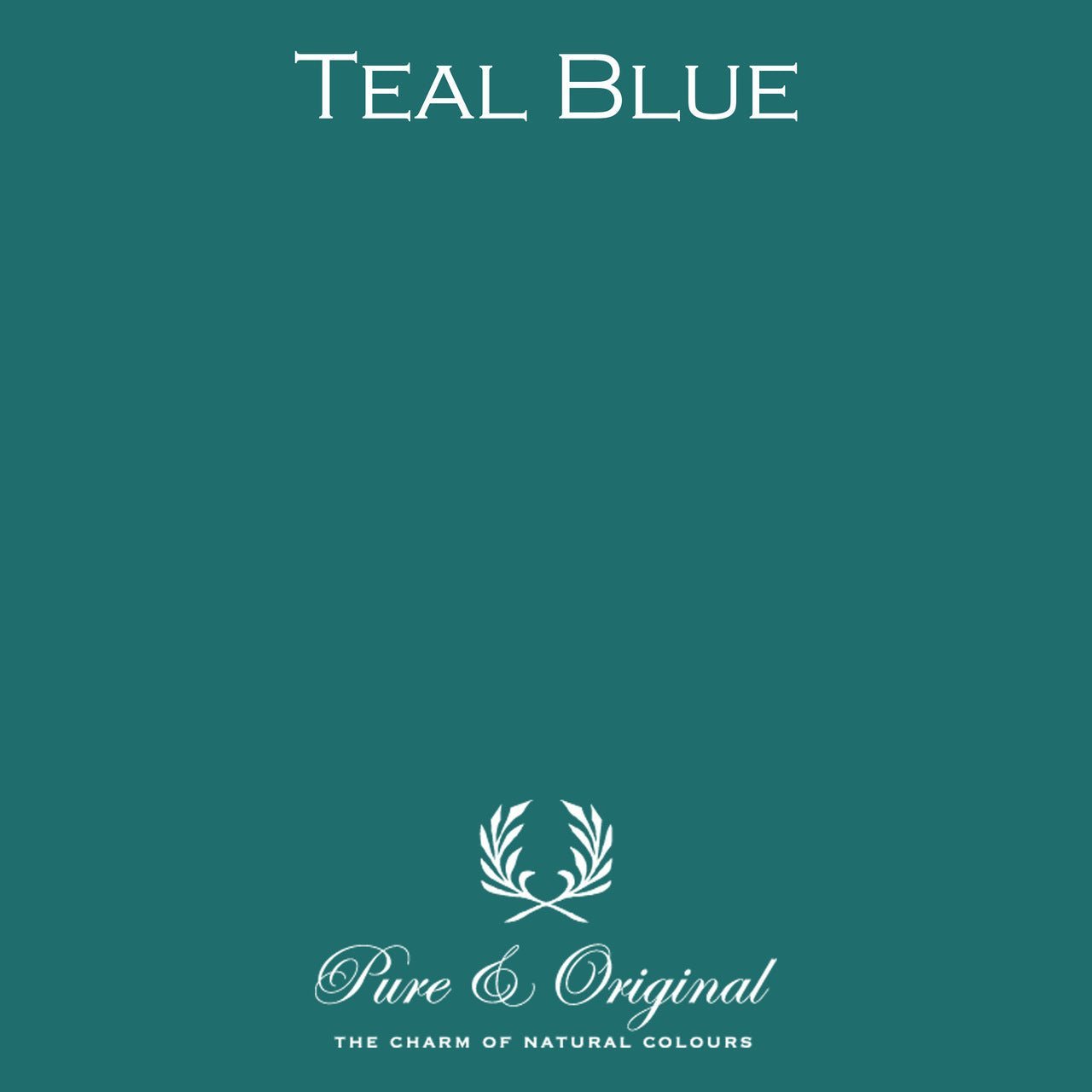 Teal Blue High Gloss Lak Pure & Original - Cachethomecollection.de