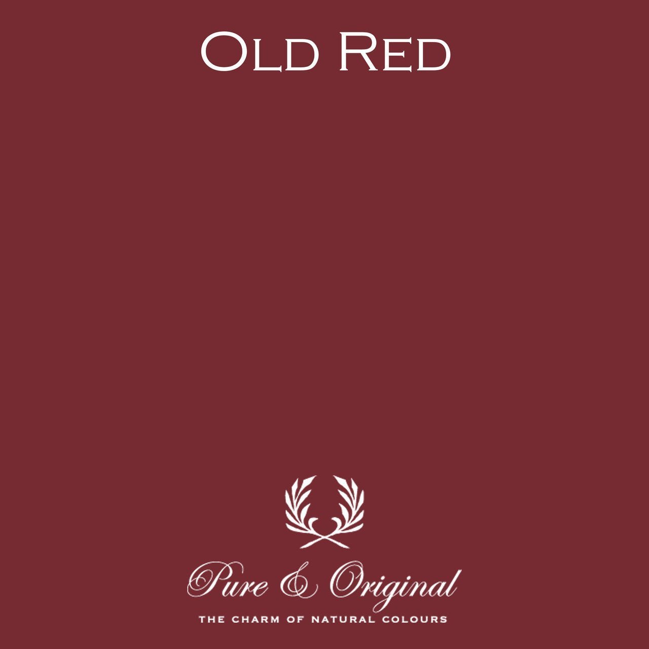 Old Red Classico Kreidefarbe Pure & Original - Cachethomecollection.de