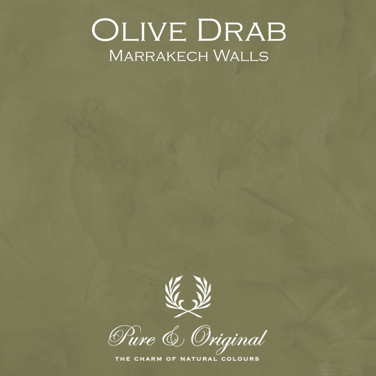 Olive Drab Marrakech Walls Pure & Original - Cachethomecollection.de