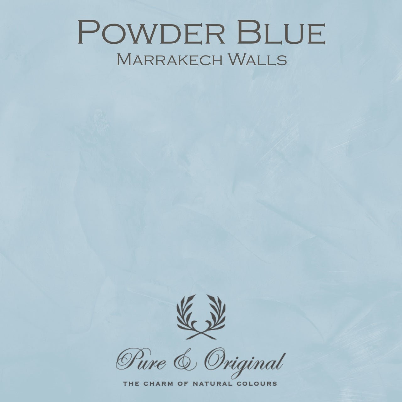 Powder Blue Marrakech Walls Pure & Original - Cachethomecollection.de