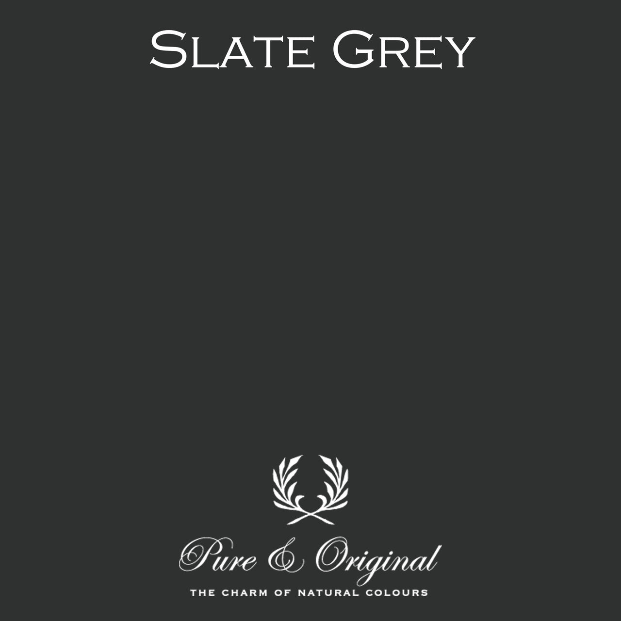Slate Grey Eggshell Lak Pure & Original - Cachethomecollection.de