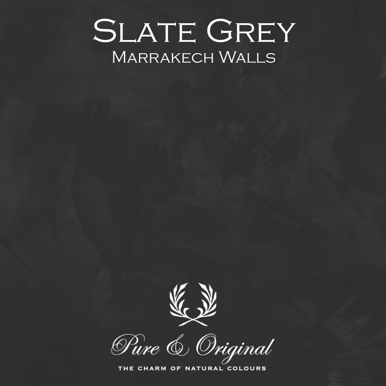 Slate Grey Marrakech Walls Pure & Original - Cachethomecollection.de