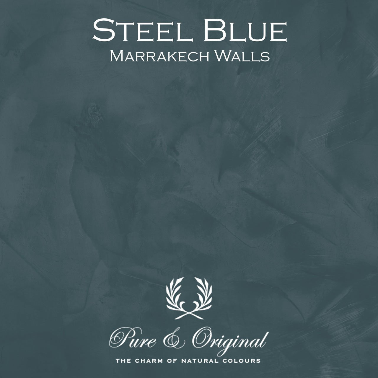 Steel Blue Marrakech Walls Pure & Original - Cachethomecollection.de